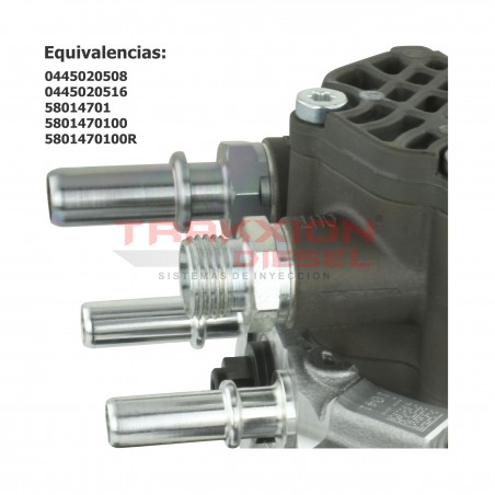 Bomba de inyección de alta presión Diesel Bosch CP4 para Cargador, Mini Cargador, New Holland y Case, 5801470100, 5801470100R