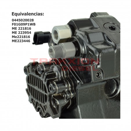 Bomba inyección de alta presión Diesel para Sterling 360 Fuso, 4M50 Mitsubishi, 0445020028 F01G09P1WB ME221816 ME223954 ME223958