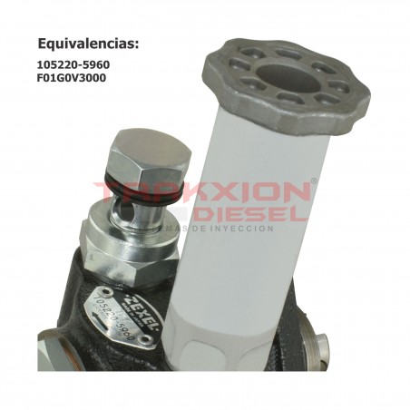 Bomba cebadora de alimentación Diesel para 6D95, 6D102, PC200, PC210, PC220, Excavadora Komatsu, NP-FP/KS-A, 105220-5960