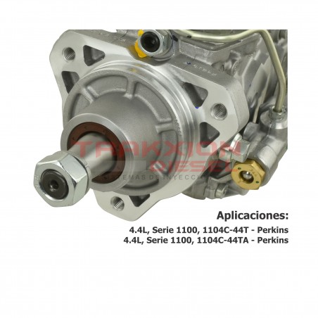 Bomba de inyección Diesel rotativa VE Bosch para Perkins y Caterpillar 1104C-44TA, Massey Ferguson, 0460424303 2644N202 2644N208