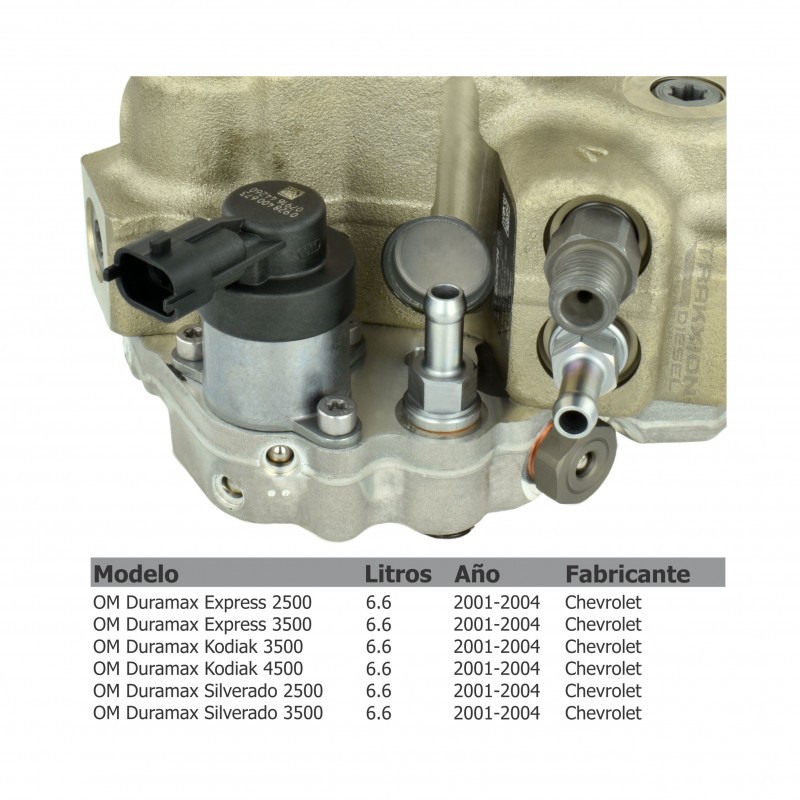 Bomba de inyección Diesel para Sierra y Savana, GMC, 6.6 Duramax, 0445020037, 0445020105, 0986437332, F00E200390, F00E200431