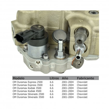 Bomba de inyección Diesel para Sierra y Savana, GMC, 6.6 Duramax, 0445020037, 0445020105, 0986437332, F00E200390, F00E200431
