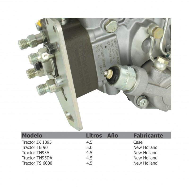 Bomba de inyección VE Diesel Bosch 0460424306