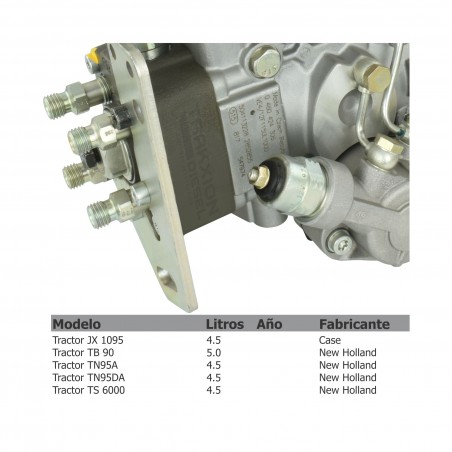 Bomba de inyección VE Diesel Bosch 0460424306