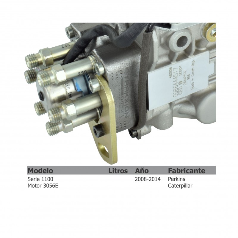 Bomba de inyección Diesel rotativa VP29/30 12V Bosch Reman para Caterpillar, Fendt, Perkins, 0470006002, 0470006009, 0986444517
