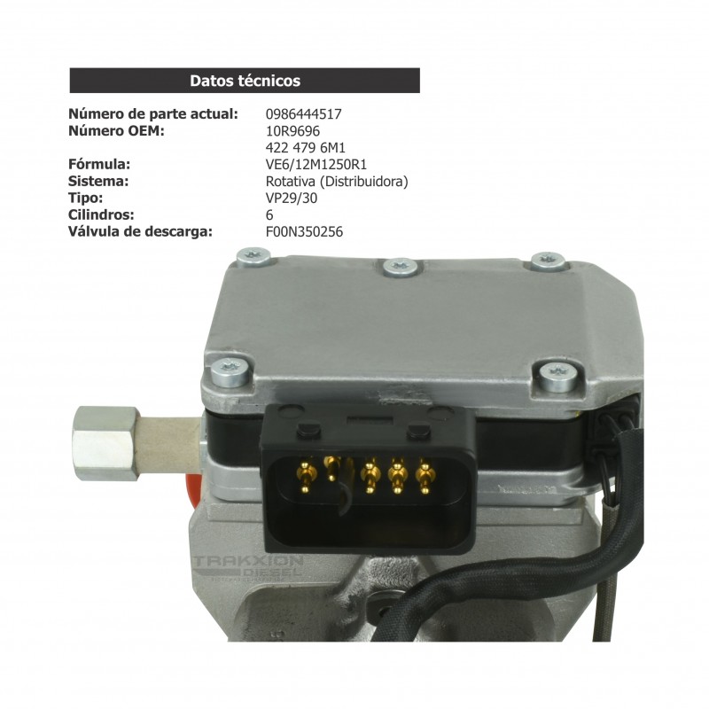 Bomba de inyección Diesel VP29/30 12V Reman para Cat, Fendt, Perkins, 10R9696, 2288953, 10R-9696, 228-8953, 2644P502, 4224796M1
