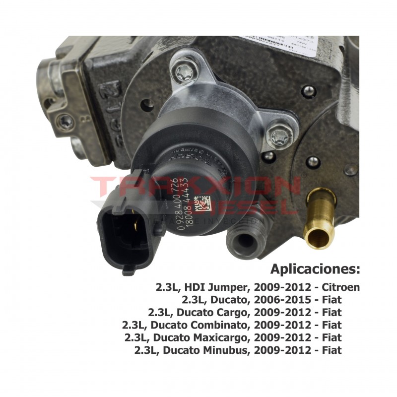 Bomba de alta presión Diesel Bosch para 2.3 Ducato Fiat, 0445010318, 2995512, 504097332, 504245256, 5801439052, K5801439052