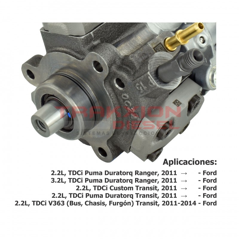 Bomba de inyección de alta presión Diesel Continental para Ranger 3.2 TDCi Puma Duratorq Ford, Flecha Cónica, A2C59517043