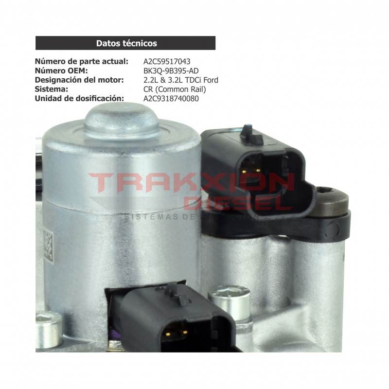 Bomba de inyección Diesel para Transit 2.2 TDCi Puma Duratorq  Ford