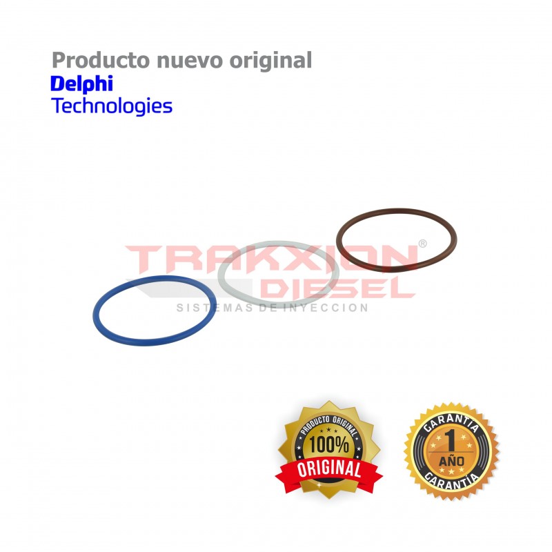 Kit de ligas, sellos, o´rings exteriores Delphi HTK116 de inyector Diesel para M11, N14 Celect Cummins