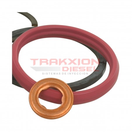 Kit de ligas externas Delphi de inyector Diesel para 7.3, V8, F-250, F-350, F-450, F-550, PowerStroke, Ford, HTK127, AP0001