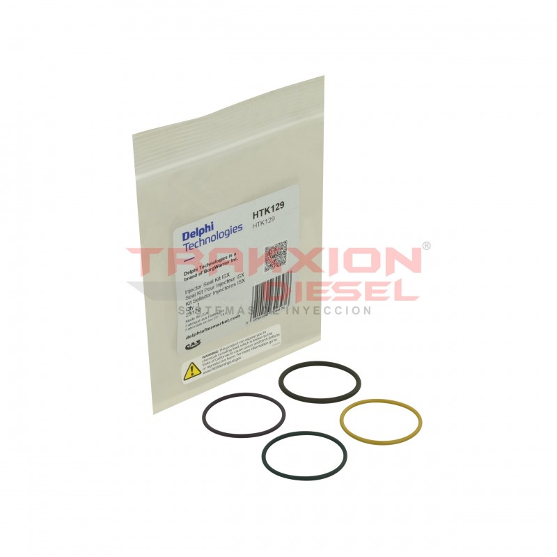 kit de ligas externas Delphi de inyector Diesel para ISX 15.0 Cummins, HTK129, 4025062