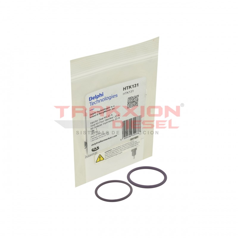 kit de ligas externas Delphi de inyector A3 Diesel para 10.5L 6105, 12.5L 6125/6125H, John Deere, HTK131, R133651, R502703