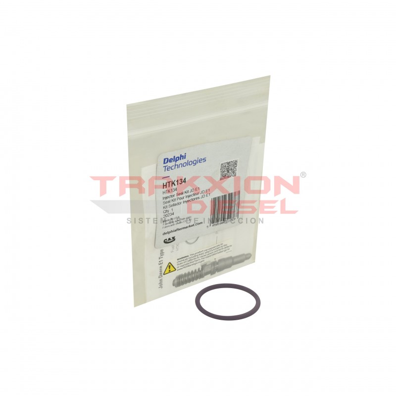 Liga externa Delphi de inyector Diesel E1 para 6135, 13.5L, John Deere, HTK134, 7200-017, 7200-0053