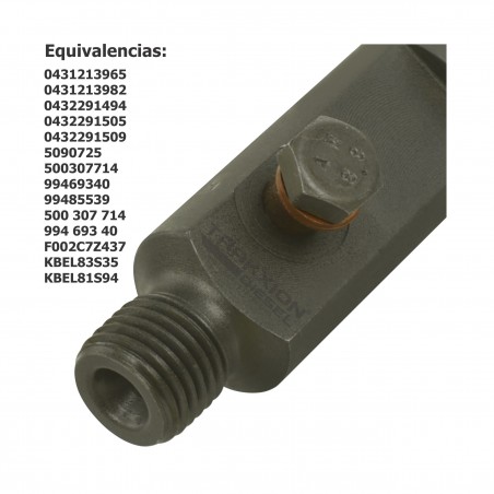 Inyector Diesel Bosch para Retroexcavadora LB75, Manipulador Telescópico, LM410, LM420, LM425, LM430, LM630, LM640 , New Holland