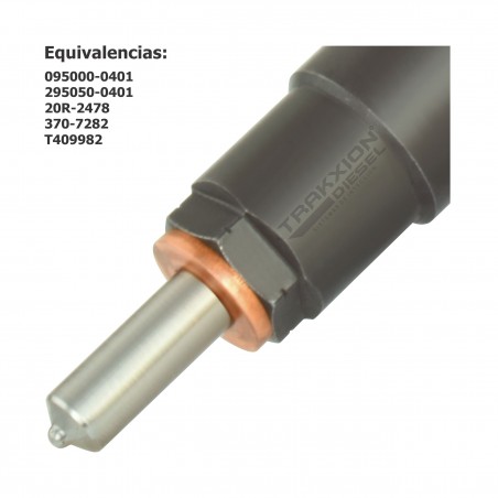 Inyector Diesel para Manipulador, Motoconformadora, Motoniveladora, Pavimentadora de Asfalto, C6.6 Caterpillar, 3707282