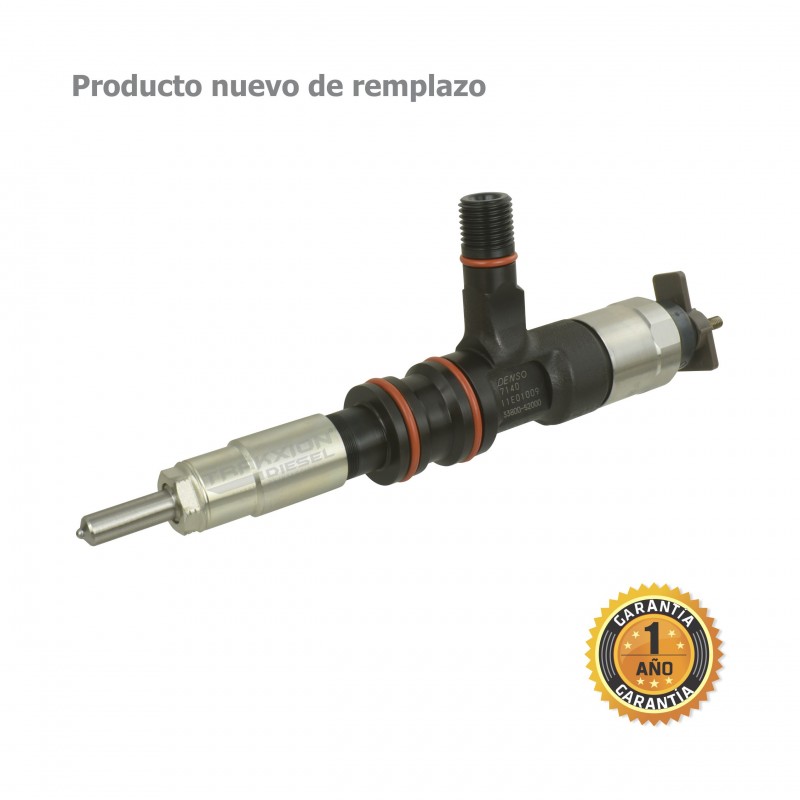 Inyector Diesel Denso para Camión HD78 Hyundai, 095000-7140, 33800-52000