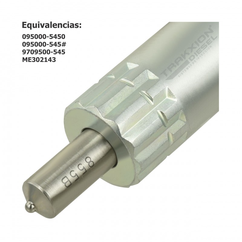 Inyector Diesel Denso para Fuso 6M60 Mitsubishi, ME302143, 095000-545#, 095000-5450, 095000-5451