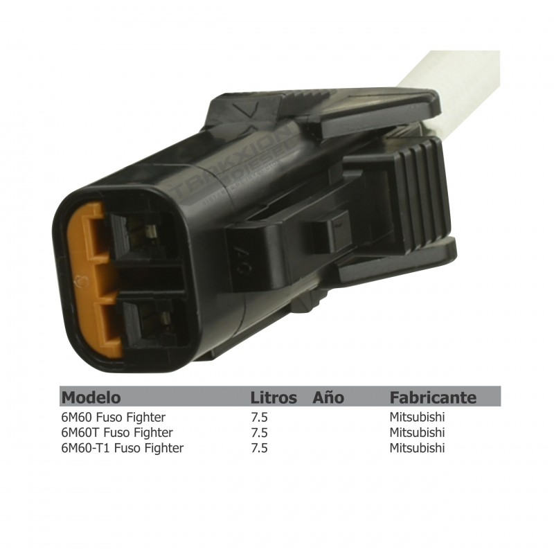 Inyector Diesel Denso para Fuso 6M60 Mitsubishi, ME302143, 095000-545#, 095000-5450, 095000-5451