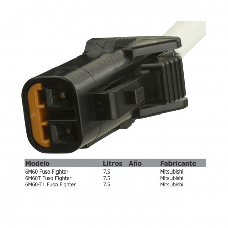 Inyector Diesel Denso para Fuso 6M60 Mitsubishi, ME302143, 095000-545#, 095000-5450, 095000-5451