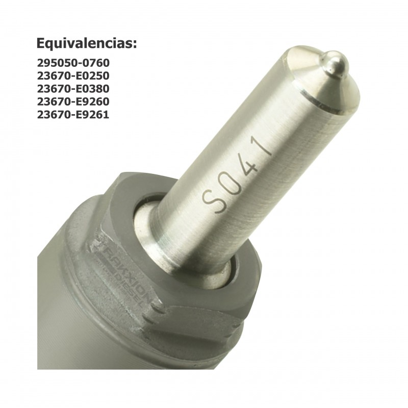 Inyector Diesel Denso para Hino 300, N04C-VC, N04C-UV, N04C-UU, 295050-076#, 295050-0760, 9729505-0760, 23670-E9260, 23670-E0380