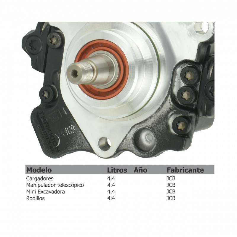 Bomba de inyección Diesel Delphi DFP3.2 para 4.4L 444 Tier 3, Cargador, Excavadora, Rodillo Economax, JCB, 320/06620
