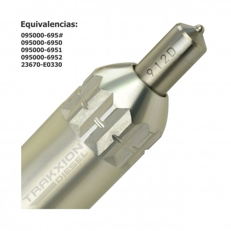 Inyector Diesel Denso para Hino 500, Motor J05DTG y J05C, 095000-695#, 095000-6950, 095000-6951, 095000-6952, 23670-E0330