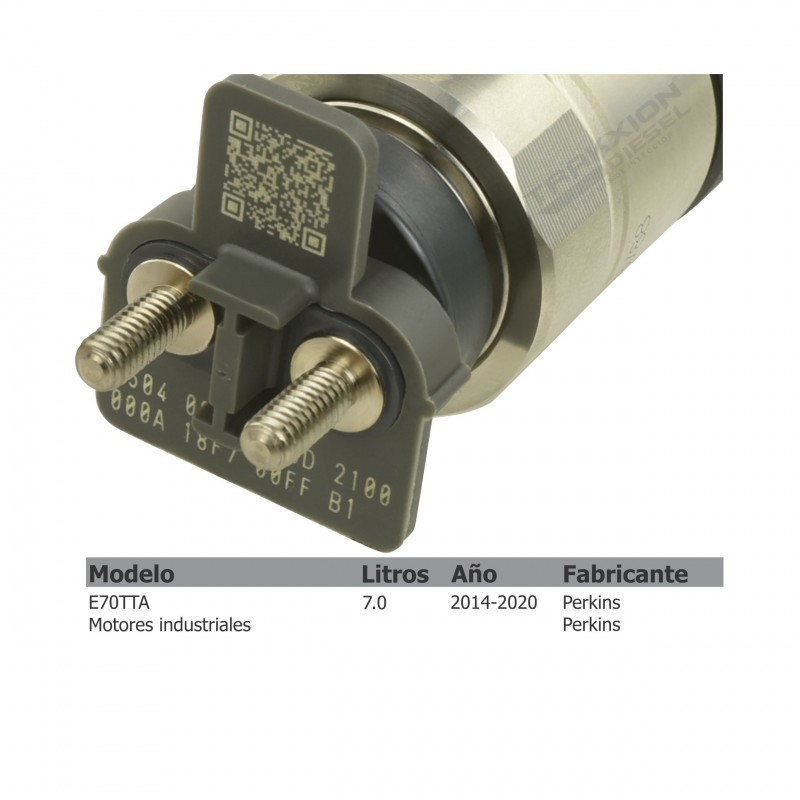 Inyector Diesel para Excavadora 312 y 314, Retroexcavadora 416 a 444, Tractor Bulldozer D3, D4, D5, C4.4 Caterpillar, 370-7287