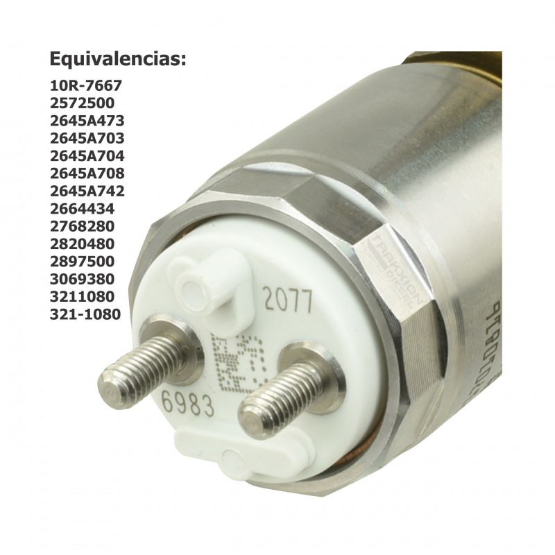 Inyector Diesel para C6.6 Caterpillar, Perkins, 10R-7667, 293-9580, 321-1080, 10R7667, 2939580, 3211080, 2645A708, 2645A742