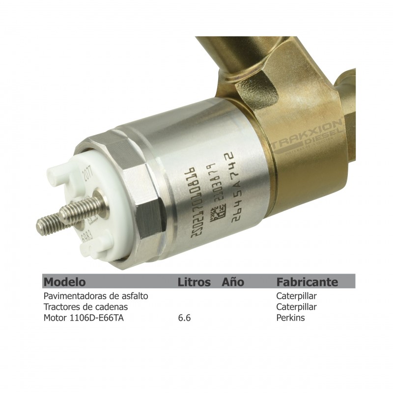 Inyector Diesel para C6.6 Caterpillar, Perkins, 10R-7667, 293-9580, 321-1080, 10R7667, 2939580, 3211080, 2645A708, 2645A742