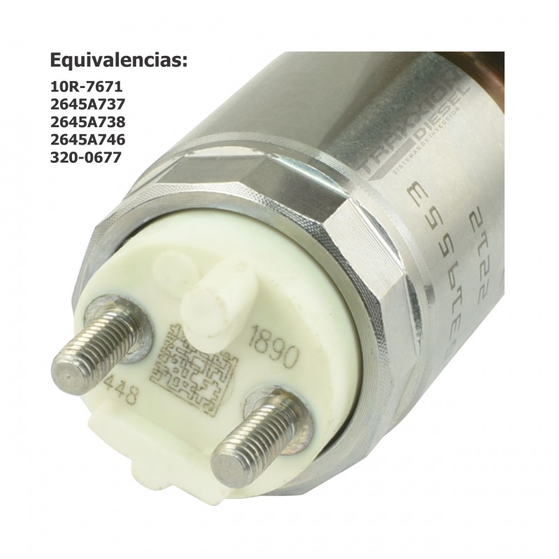 Inyector Diesel para C6.6 CAT, Perkins, 10R-7671, 306-9377, 320-0677, 10R7671, 3069377, 3200677, 2645A737, 2645A738, 2645A746