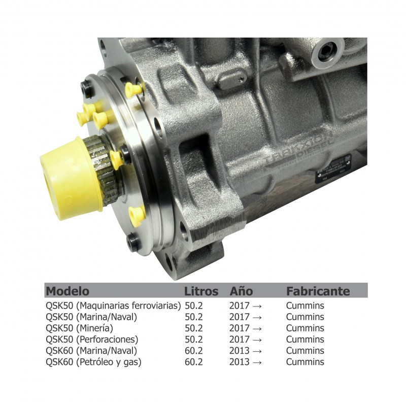 Bomba de inyección Diesel CP9 Bosch para QSK60 Cummins, 0986437918, B444550006, B444550017, F00BC00115, F00BC00116, F00BC00017