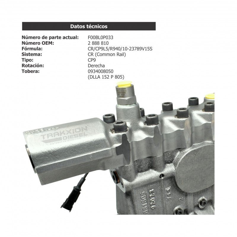 Bomba de inyección Diesel CP9 Bosch para QSK60 Cummins, 0986437918, B444550006, B444550017, F00BC00115, F00BC00116, F00BC00017