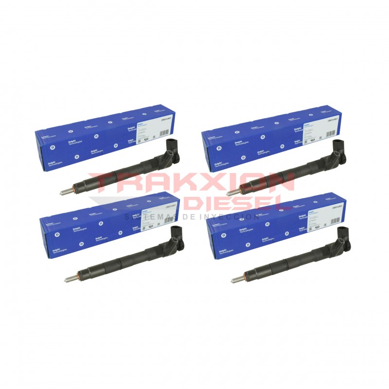 Juego de 4 Inyectores Diesel 28565337 28654963 para 2.0 TDI Amarok, Crafter, Transporter VW, 2017-2023, 04L130277BB 04L130277BG
