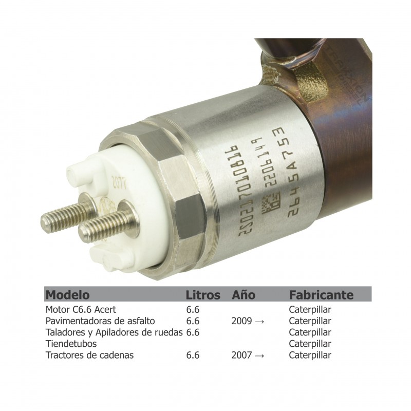 Inyector Diesel para Cargador de Cadenas 953D, Cargador de Ruedas 924H, Compactador de Pavimento, Pavimentadora, CAT, 321-3600