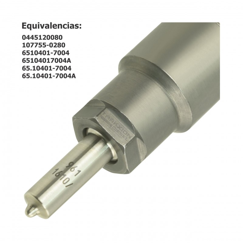 Inyector Diesel CRIN Bosch para Excavadora DX140LC DX160LC DX180LC DX140LC Doosan Daewoo, 5.9 DL06, 0445120080, 65.10401-7004A