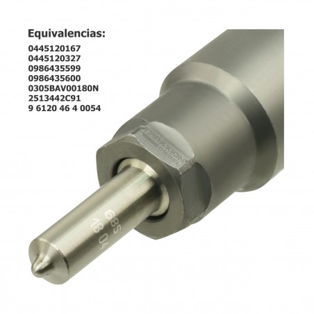 Inyector Diesel CRIN para 7.2 MaxxForce MWM-Diesel, International, 0445120167, 0445120327, 2513442C91, 7002581C1, 961204640054