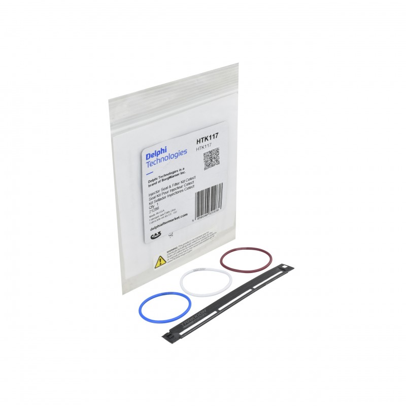 Kit de ligas externas y cedazo (filtro) de inyector Diesel para N14 Celect y M11 Cummins, HTK117
