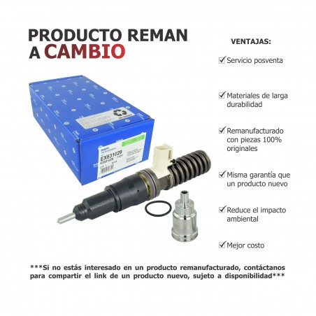 Inyector Diesel para Mack, Volvo, BEBE4F01001, BEBE4F01101, BEBE4F01102, BEBE4F04001, BEBE4F07001, BEBE4F09001, EX631029, HRE290