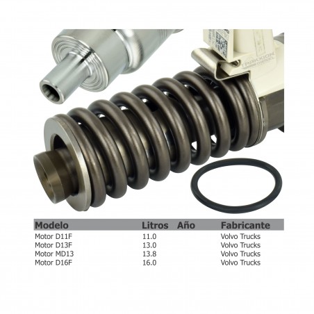 Inyector Diesel para Mack y Volvo, 20582430, 20977565, 21106375, 21244717, 21451295, 21543203, 85013153, 85144092, EX631029