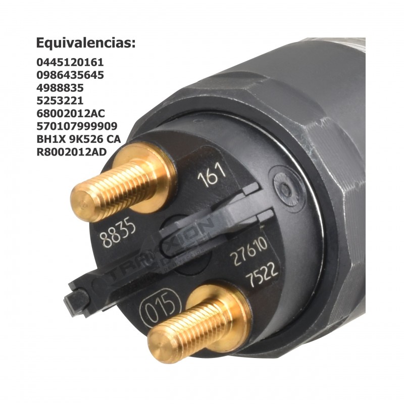 Inyector Diesel para Cummins, 0445120161, 0986435645, 4988835, 4988835NX, 4988835PX, 4988835RX, 570107999909, BH1X-9K526-CA