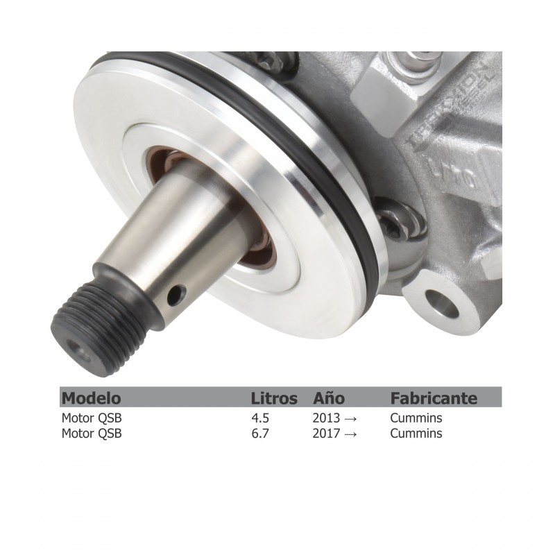 Bomba de inyección de alta presión Diesel CP4 Bosch para 6.7 QSB Cummins, 0445020609, 0445020615, 5302736, 5529762, 5529762000