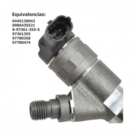 Inyector Diesel CRIN Bosch para 6.6 Duramax, 0445120042, 0986435521, 97361355, 97780358, 97780474, 2-90071-600-0, 8-97361-355-6