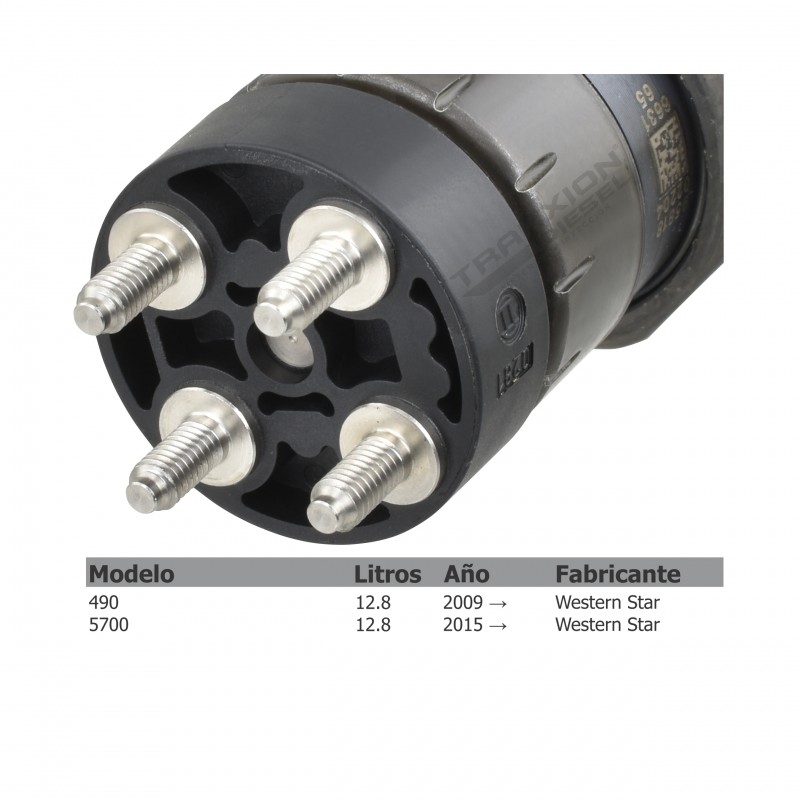 Inyector Diesel CRIN4 para DD13 Detroit y MBE4000 Mercedes Benz, Freightliner, 0445120194, 0445120195, 0986435537, 0986435642