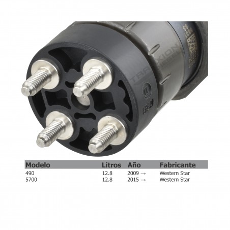 Inyector Diesel para DD13 Detroit, Freightliner, EA4710700387, RA4600701187, RA4710700387, RE4600700687, 0445120194