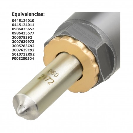 Inyector Diesel CRIN3 Bosch para MaxxForce 11 y 13, N13, Navistar, 0445124010, 0445124011, 0986435577, 0986435603, F00E200504