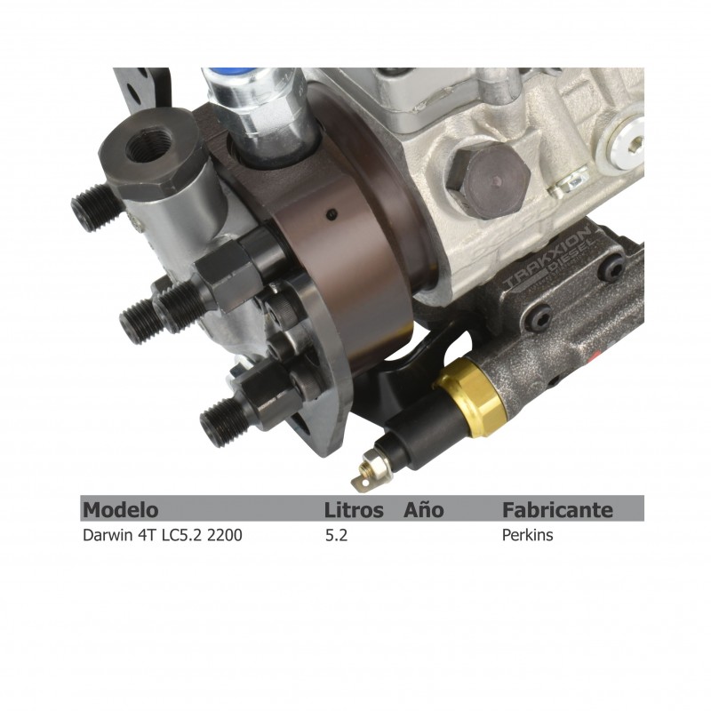 Bomba de inyección Diesel DP200 Delphi para JCB y Perkins Darwin 4T LC5.2 2200, 2644F309, 2644F329, U2644F329, UFK4F329