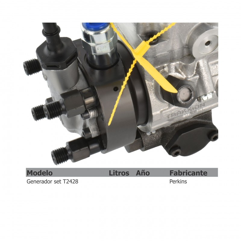 Bomba de inyección Diesel DP210 Delphi para 1104C-44TA Perkins Genset T2428, 9320A140T, 9320A141T, 9320A143T, 2644H201
