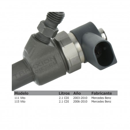 Inyector Diesel CRI Bosch para Sprinter, OM646, 2006-2011, MB, 0445110294, 0445110295, 0986435159, A6460701287, A646070128780