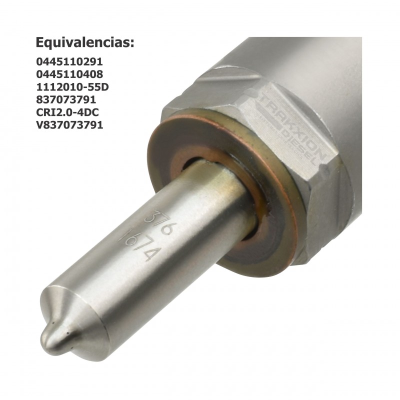 Inyector Diesel CRI Bosch para FAW Truck, 3.0 CA4DC2-10E3, 2008-2011, 0445110291, 0986435322, CRI2.0-4DC